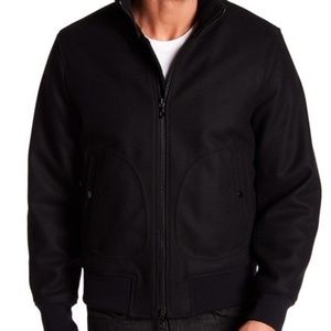 rag & bone Bayes Wool Bomber Jacket - Mens Small